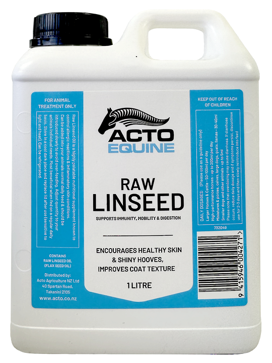 Acto Equine Raw Linseed Oil 1 litre
